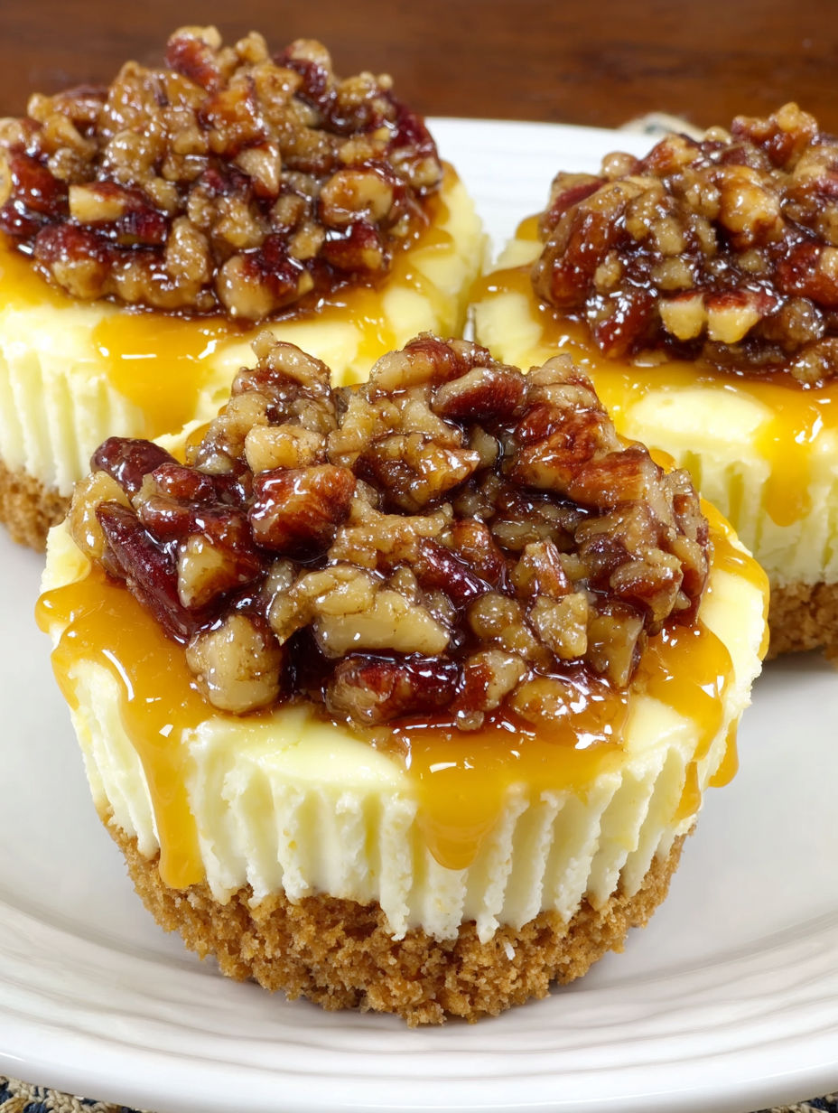 A dessert with a walnut topping.