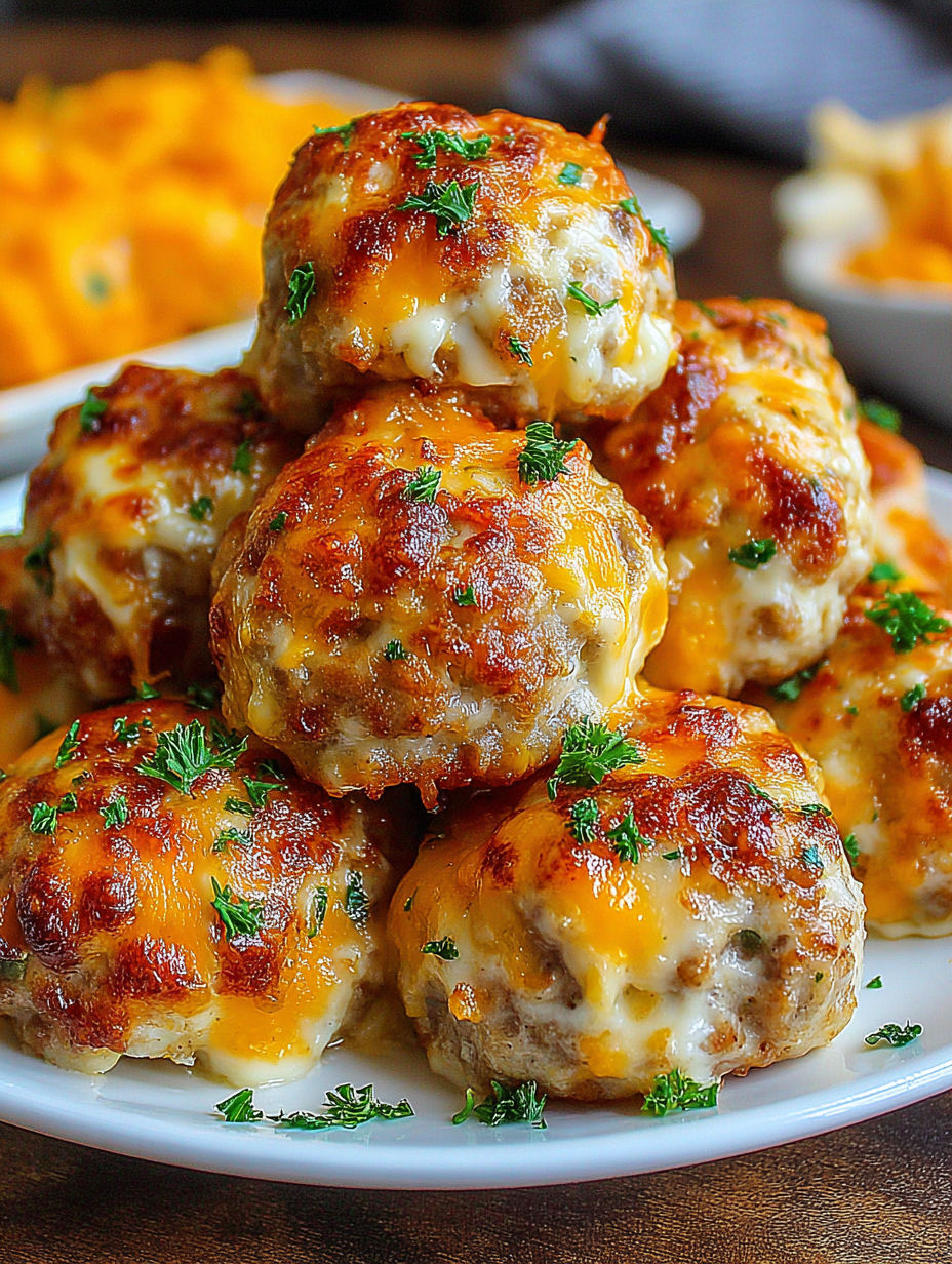 A plate of food with cheese and herbs on top.