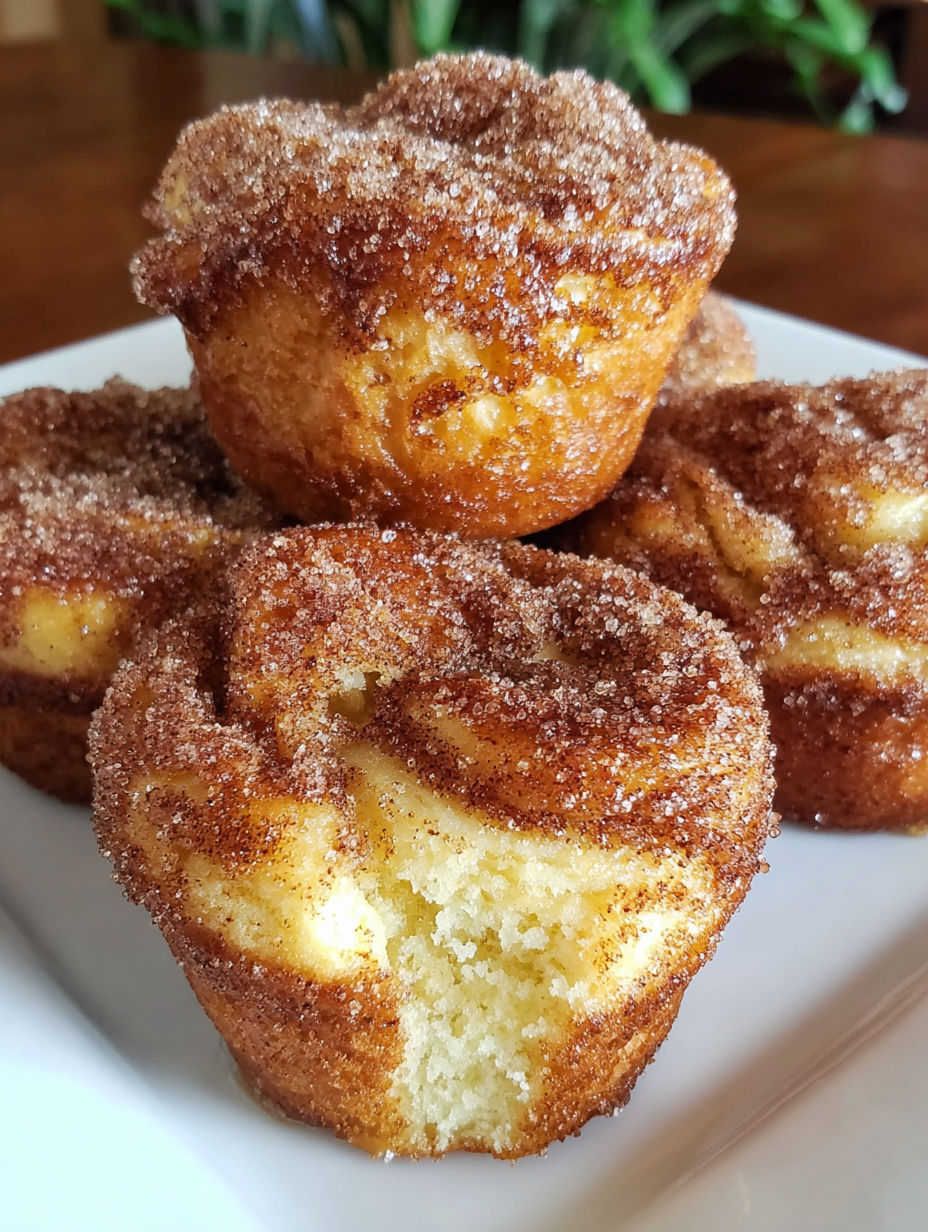 A plate of cinnamon sugar French toast.