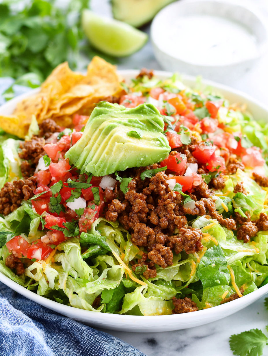 A bowl of Epic Taco Salad.