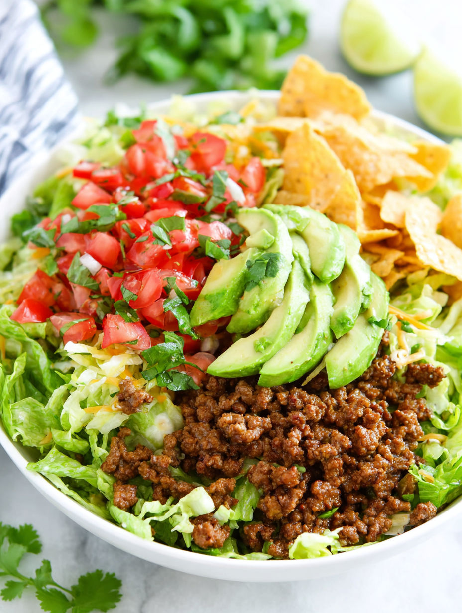 A bowl of Epic Taco Salad.