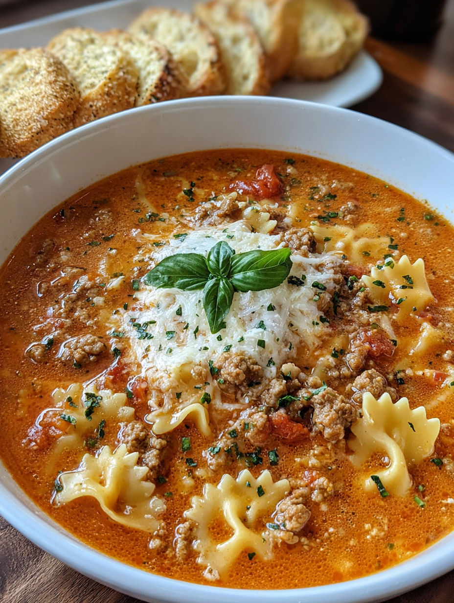 A bowl of pasta with meatballs and cheese.