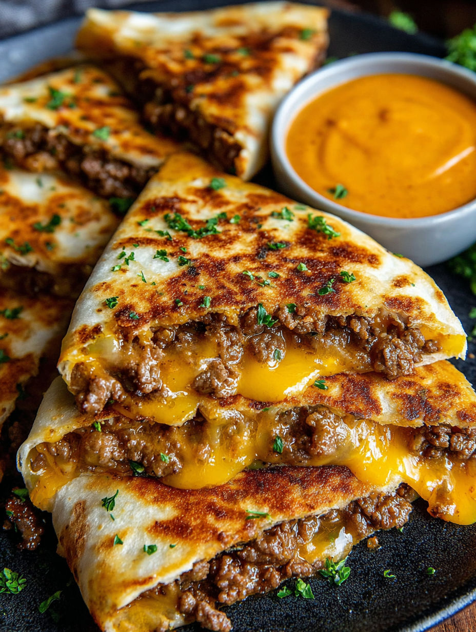 A close up of a delicious burger with melted cheese.