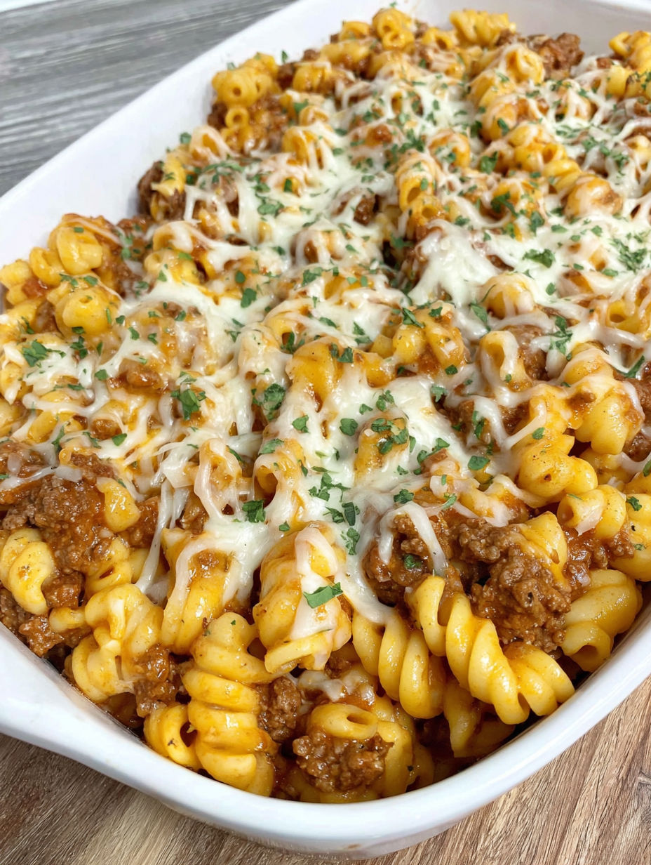 A bowl of macaroni and cheese.