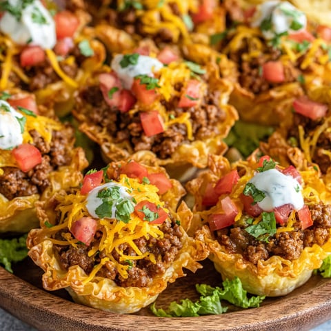 A plate of taco ranch bites.